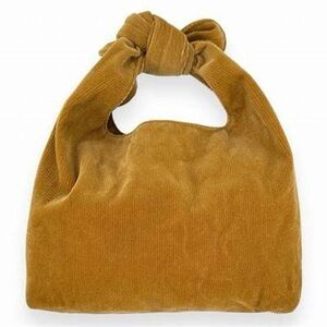 MERIT Beauty Tan Corduroy Cosmetic Travel Accessories Bag